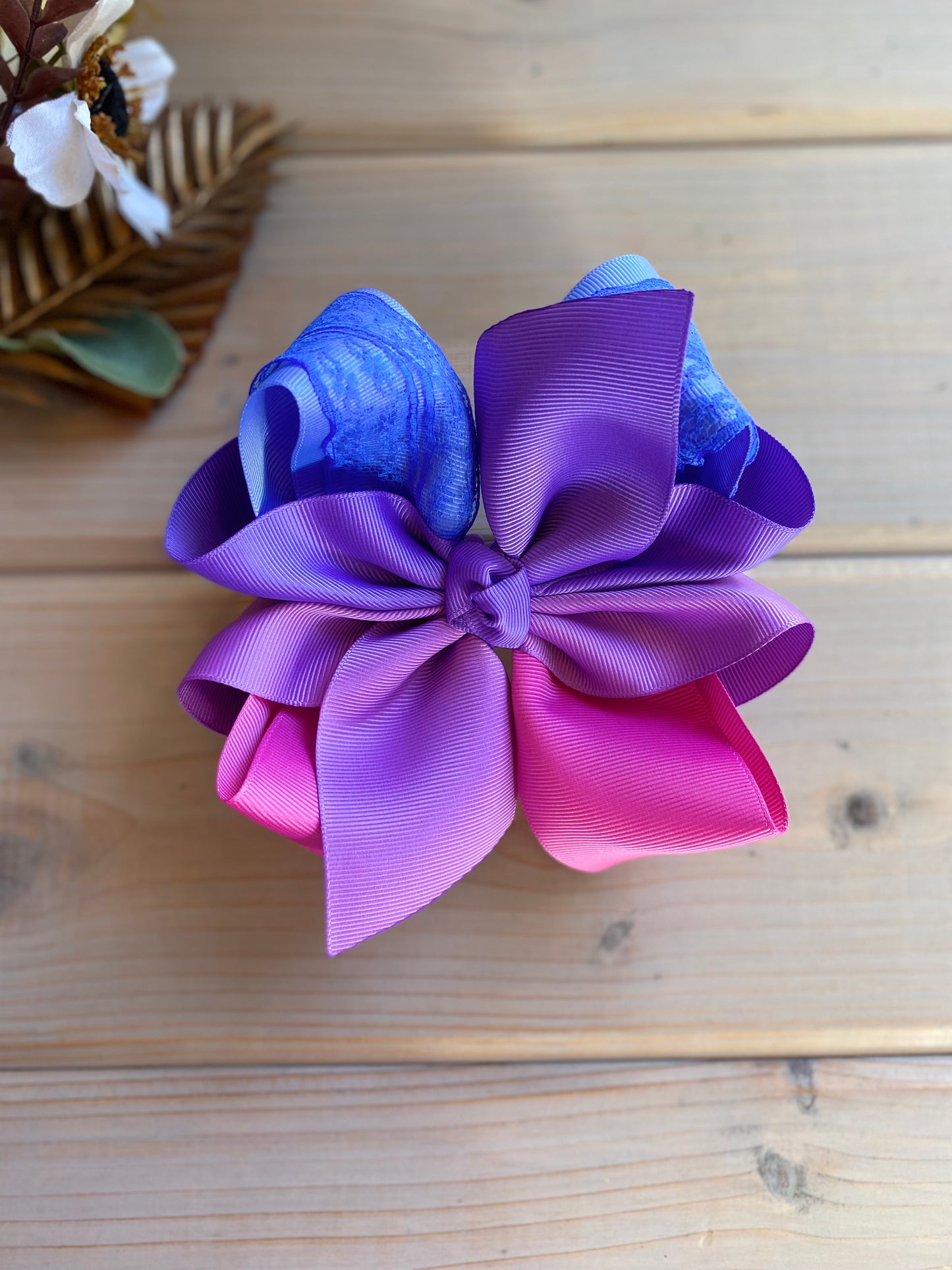 A heart to remember XL Multi Hair Bows - LilaReneeCreations
