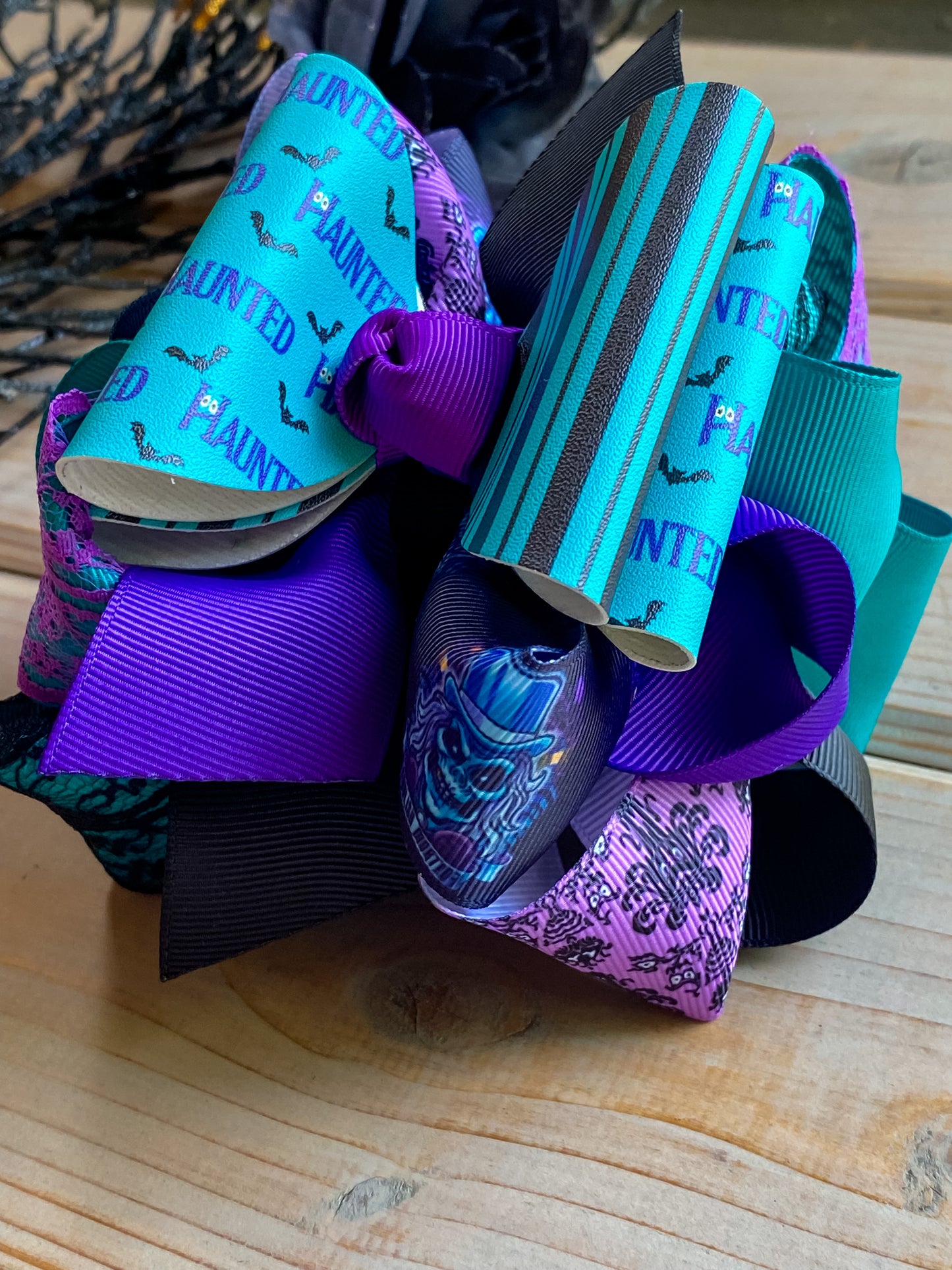 Foolish Mortals OTT Hair Bow - LilaReneeCreations