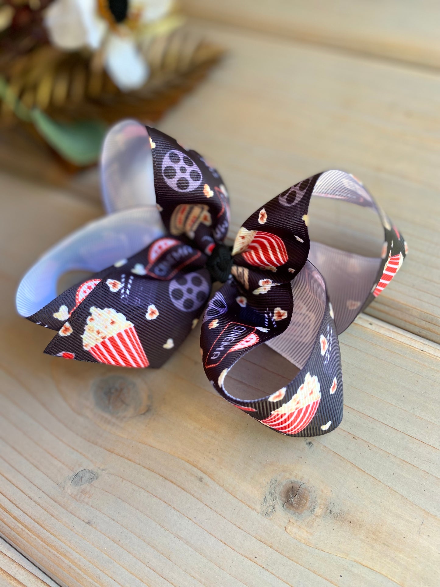 Cinema 🎥 🍿 Hair Bows - LilaReneeCreations