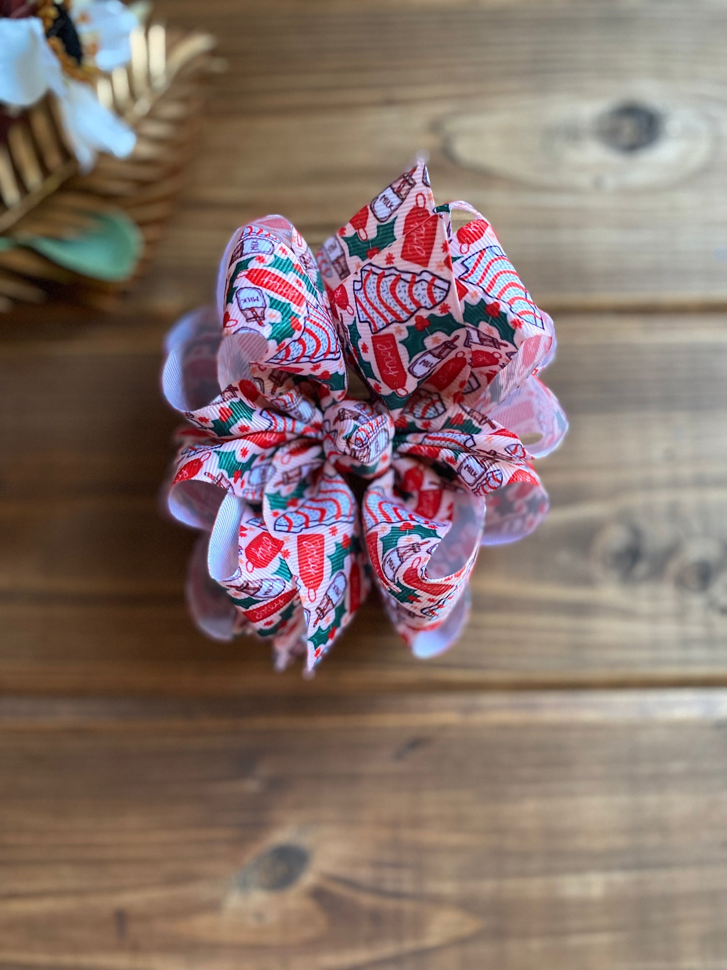 Tree Cakes & Treats Hair Bows - LilaReneeCreations