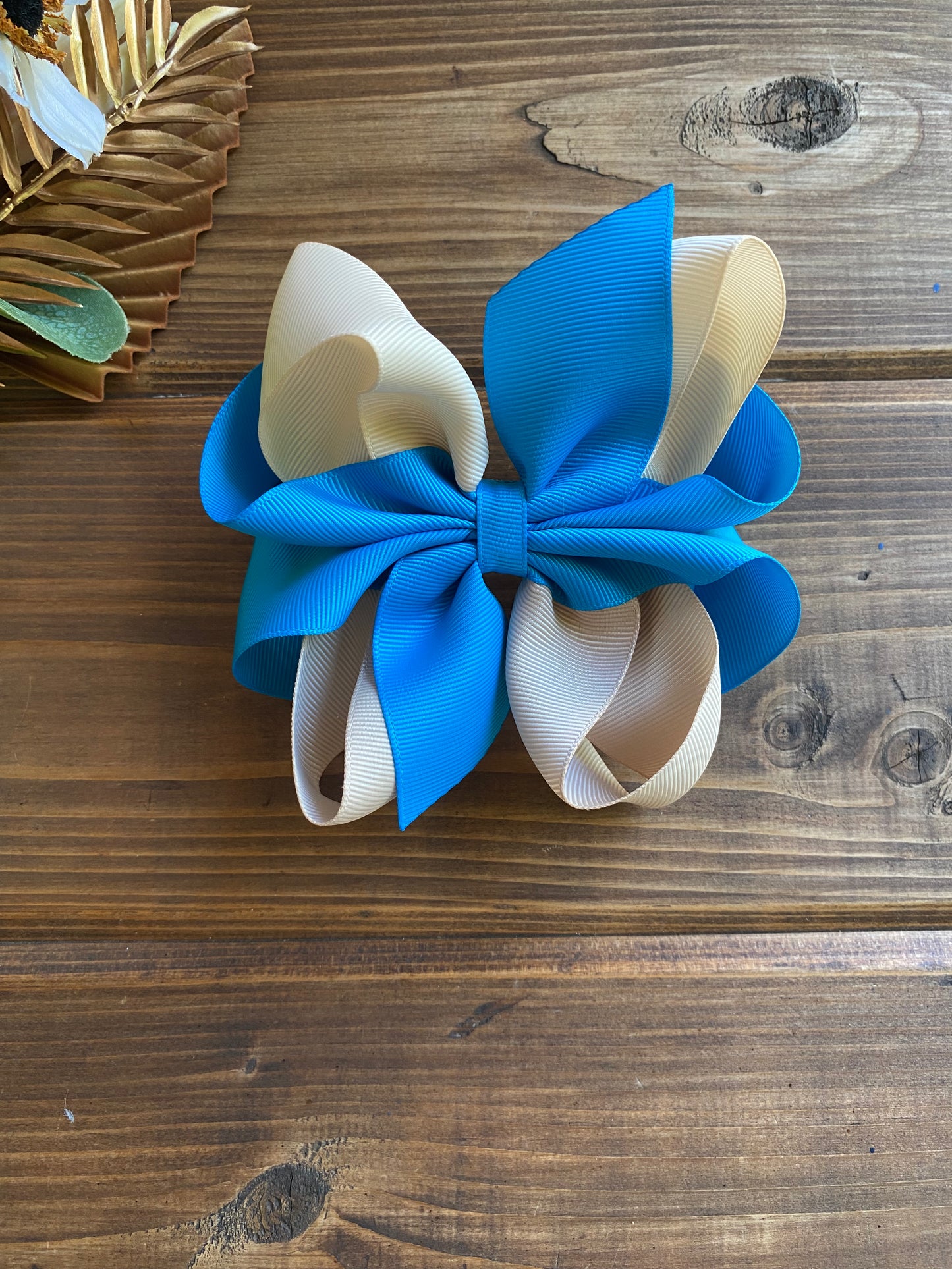 RTS Vivi Blue ~ Neons & Neutrals Collection Multi Hair Bows - LilaReneeCreations