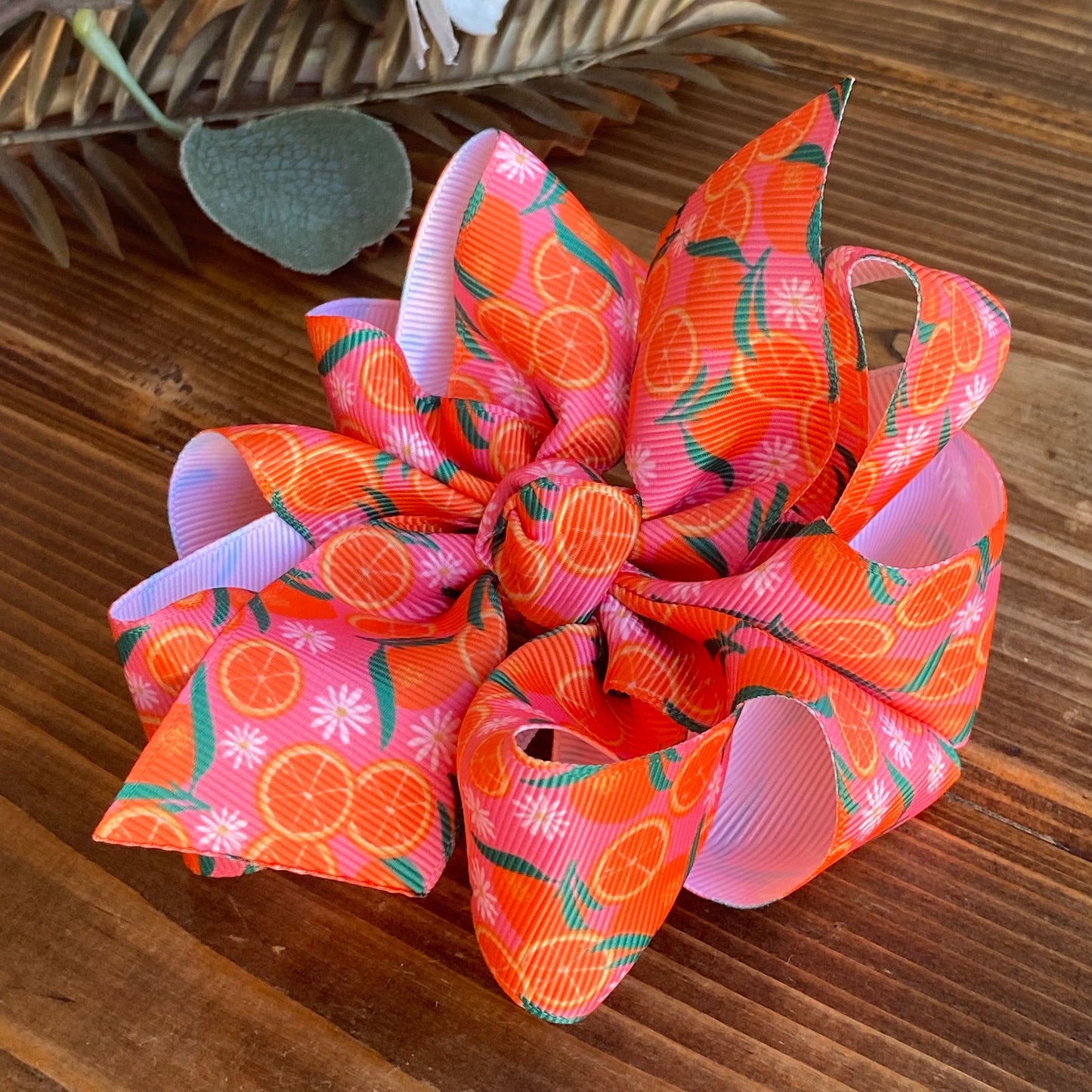"Orange You Glad" 🍊Aesthetic Hair Bows