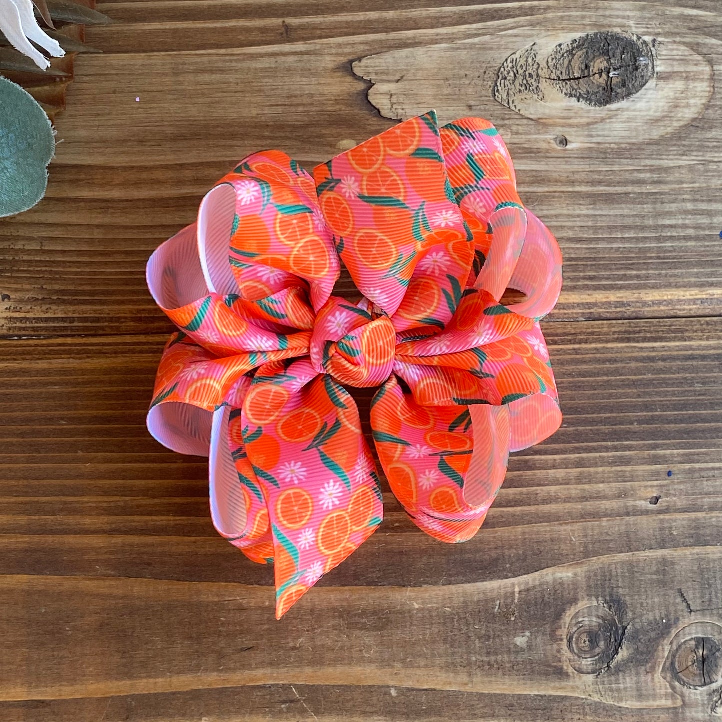"Orange You Glad" 🍊Aesthetic Hair Bows
