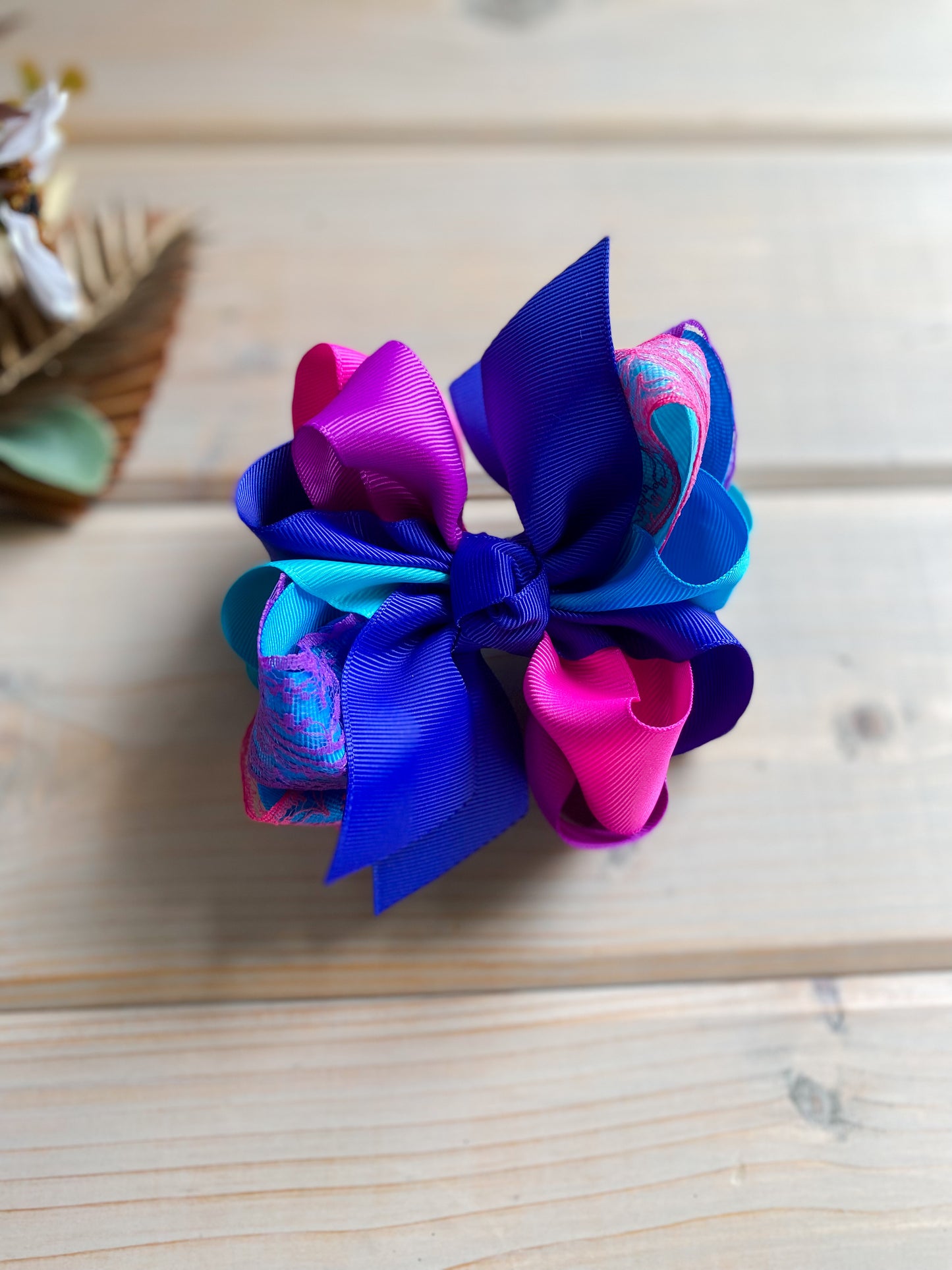 Vaporwaves Multi Hair Bows - LilaReneeCreations