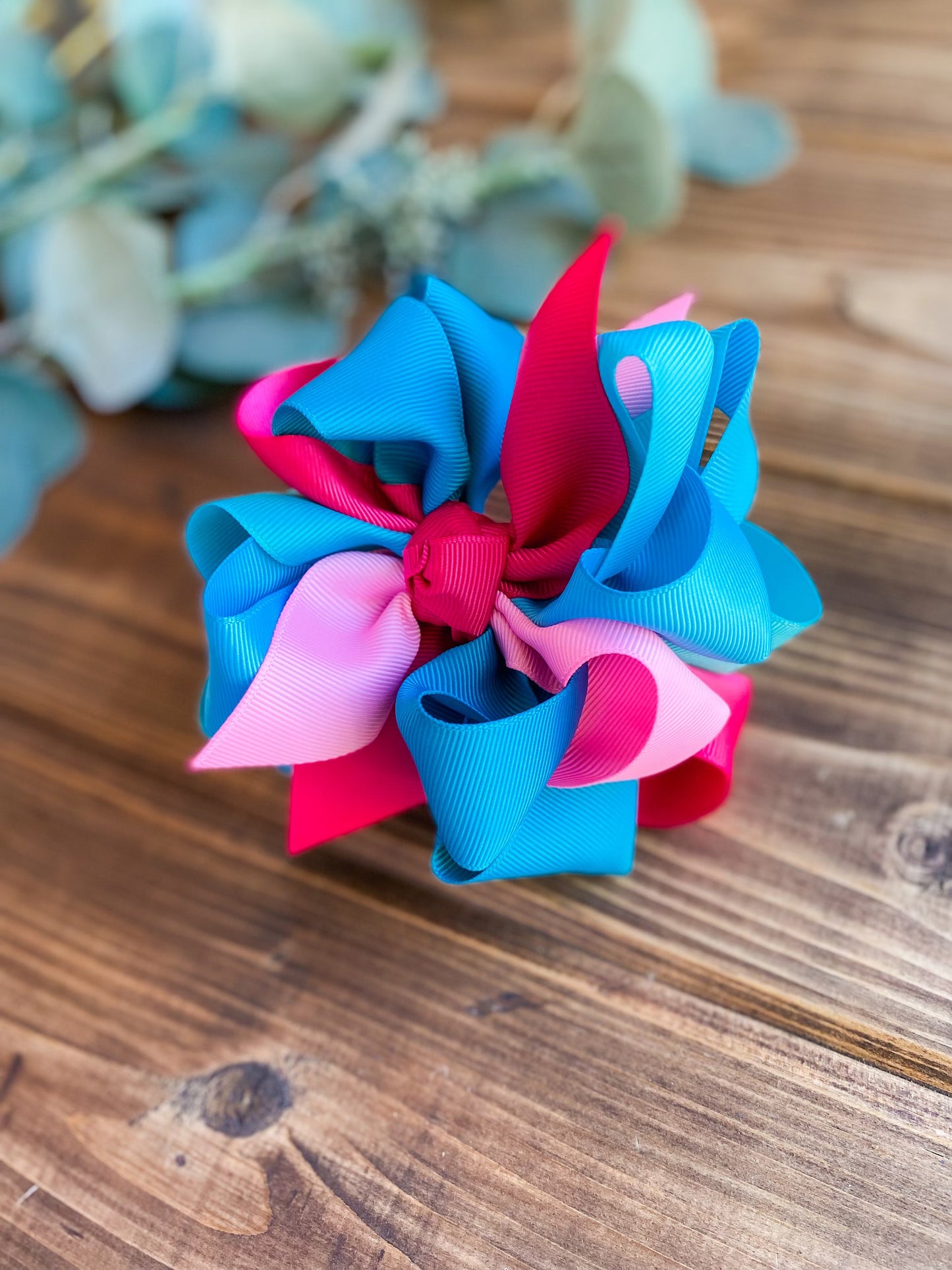 Aurora Multi Hair Bows - LilaReneeCreations