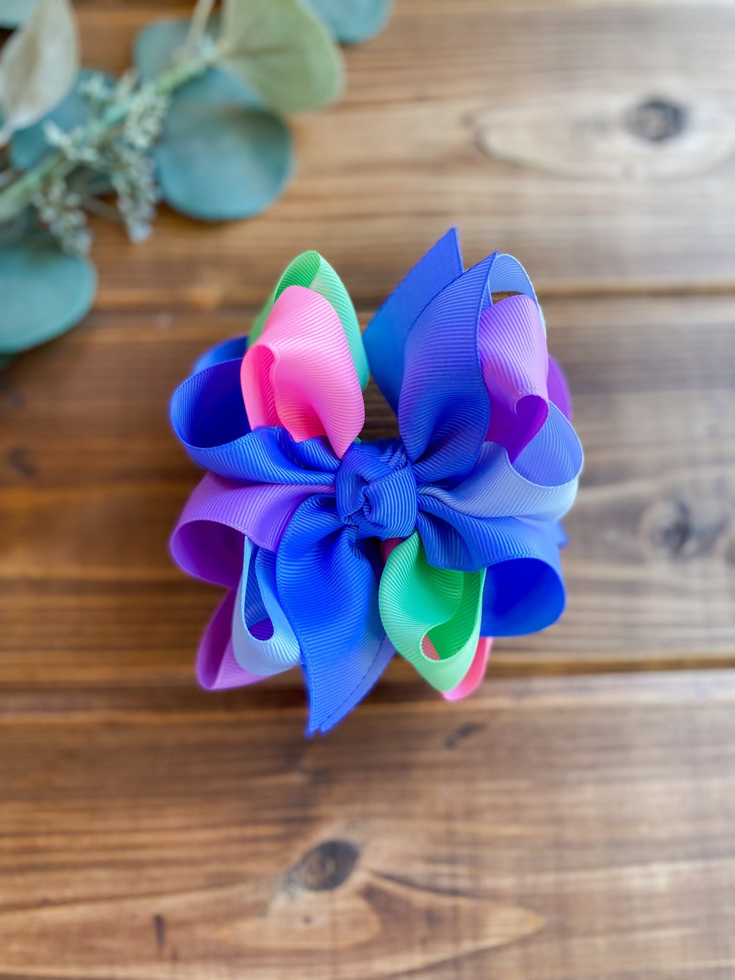 Yummy Donut Multi Hair Bows - LilaReneeCreations