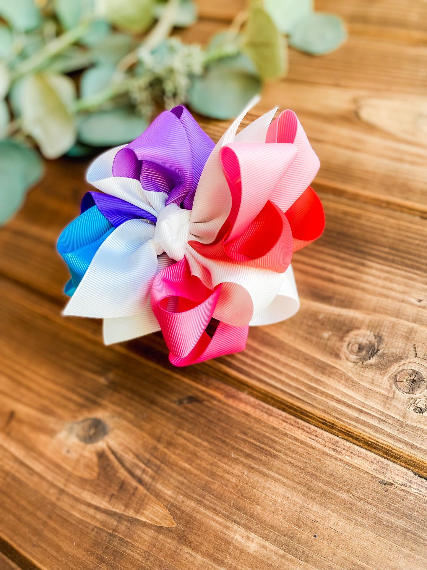 Stitchy And Angel Multi Hair Bows - LilaReneeCreations