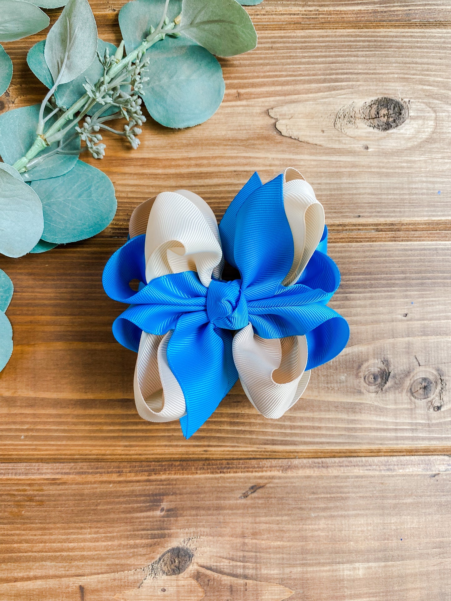 Vivid Blue ~ Neons & Neutrals Collection Multi Hair Bows - LilaReneeCreations