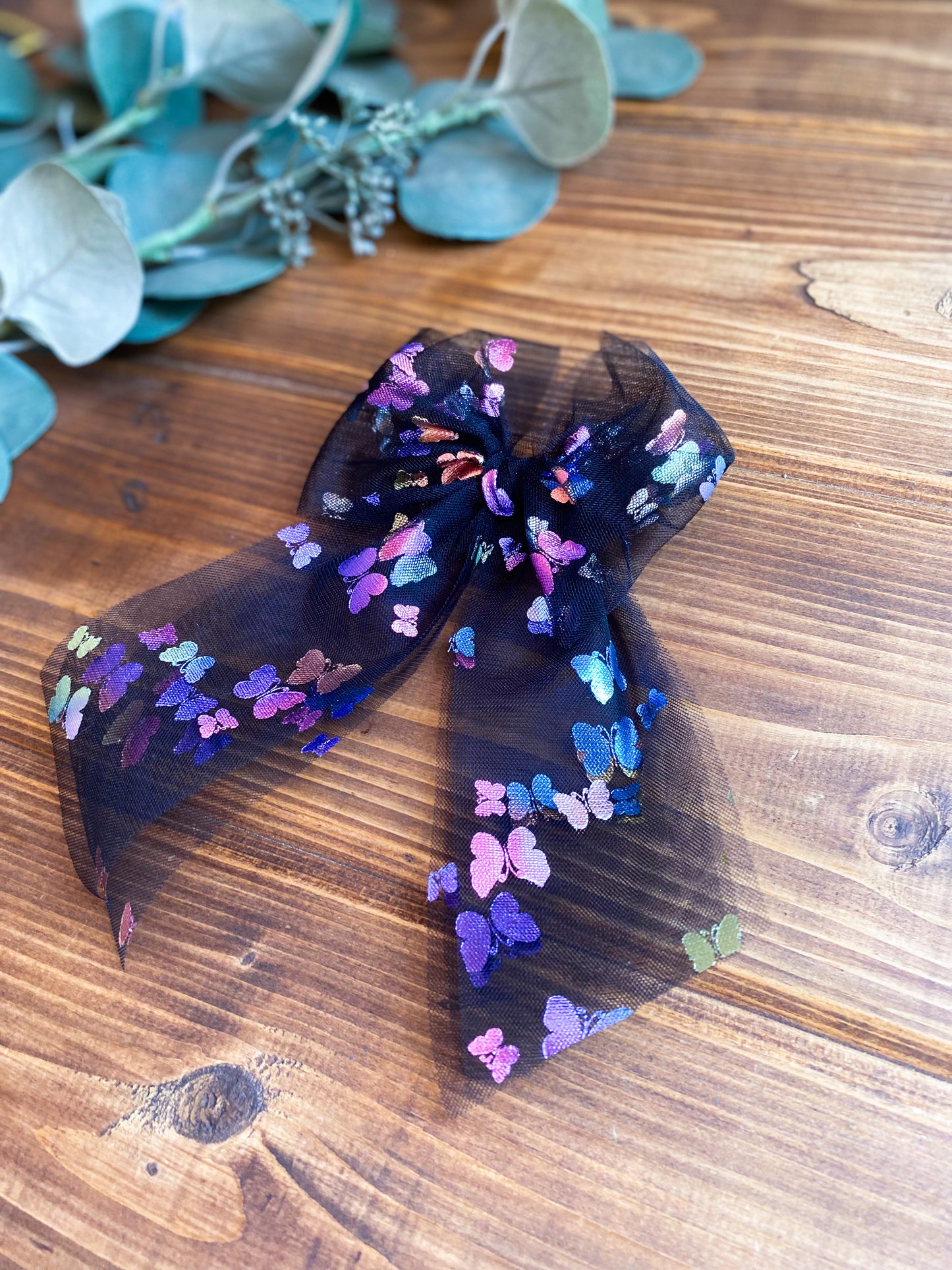 Holographic Butterfly Tulle Sterlings - LilaReneeCreations