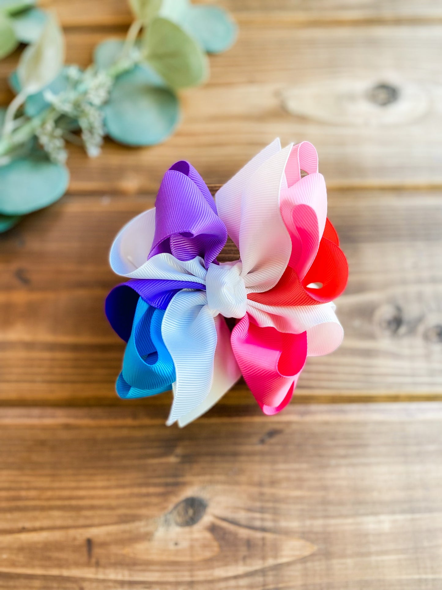 Stitchy And Angel Multi Hair Bows - LilaReneeCreations
