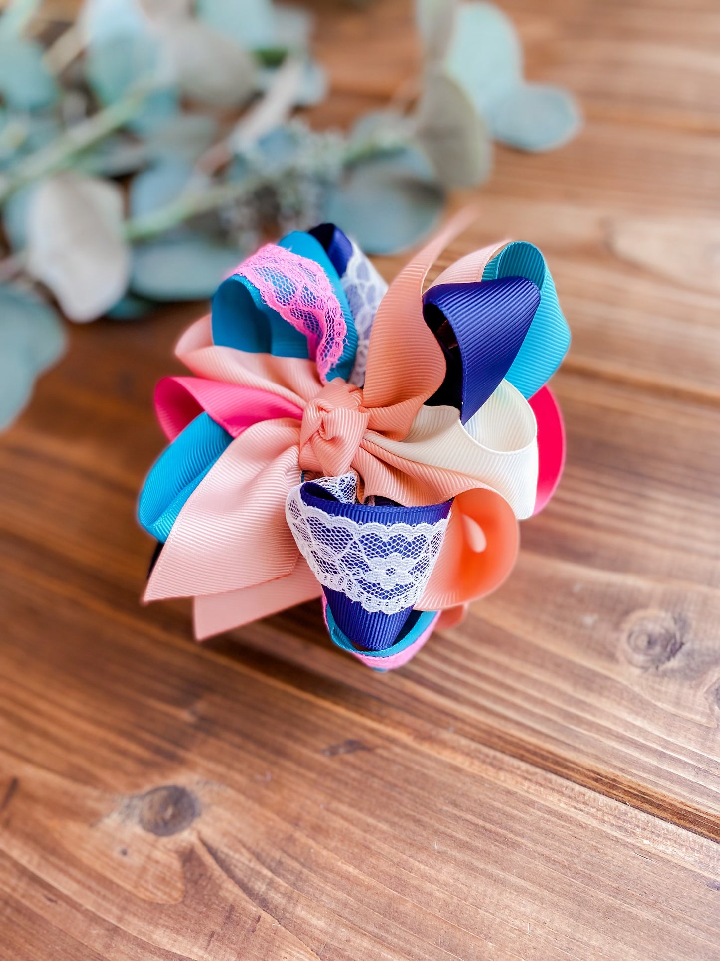 Lazy Town Multi Hair Bows - LilaReneeCreations