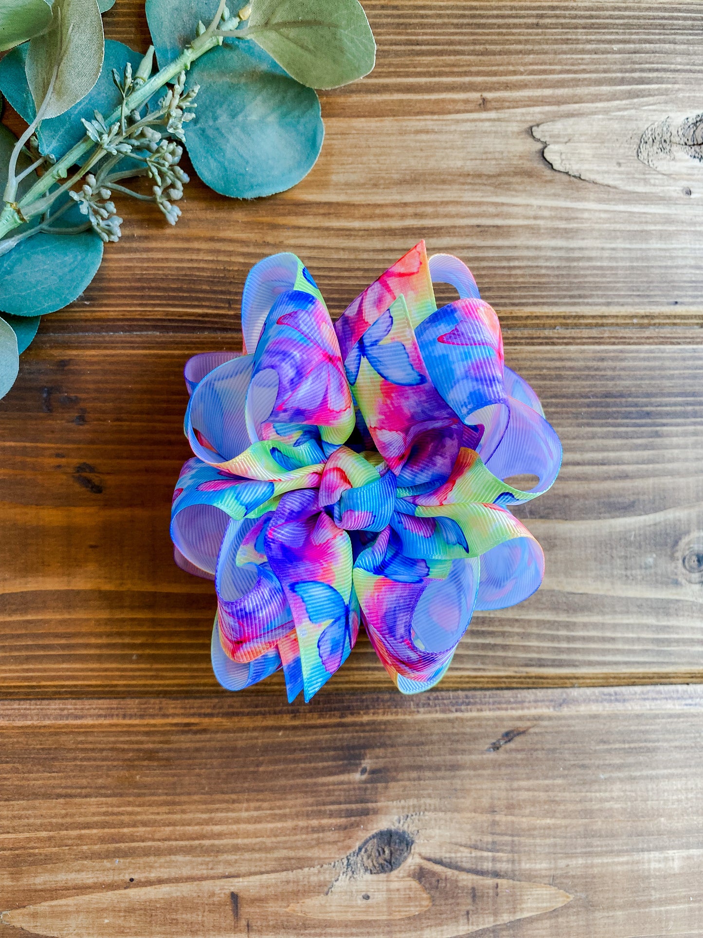 RESTOCK Bright Butterflies Hair Bows - LilaReneeCreations