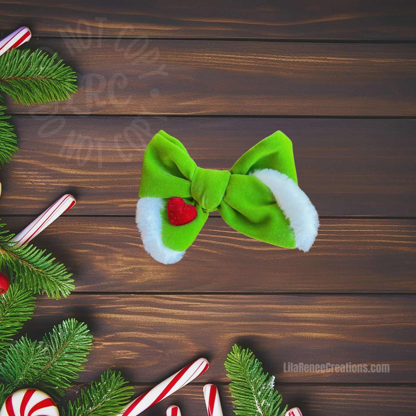 RTS Grinch Heart Pinwheel