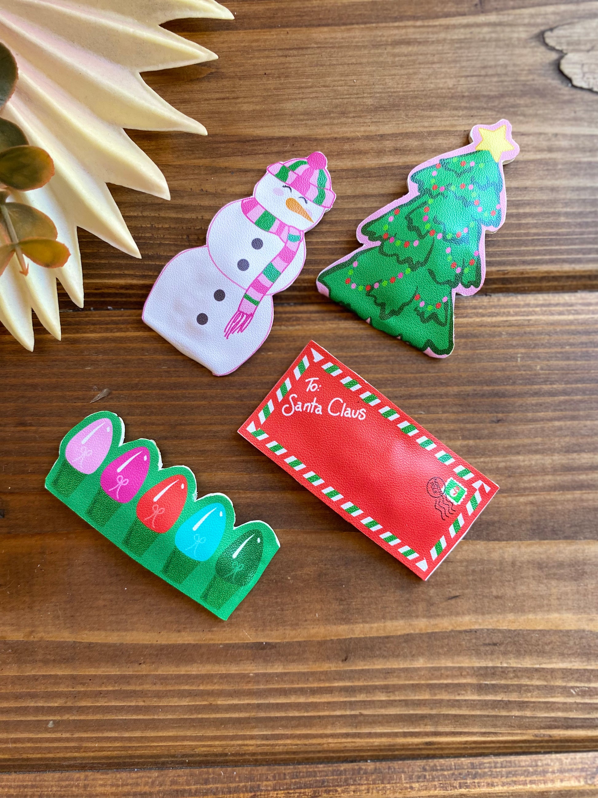 Holiday Snappie Hair Clips - LilaReneeCreations
