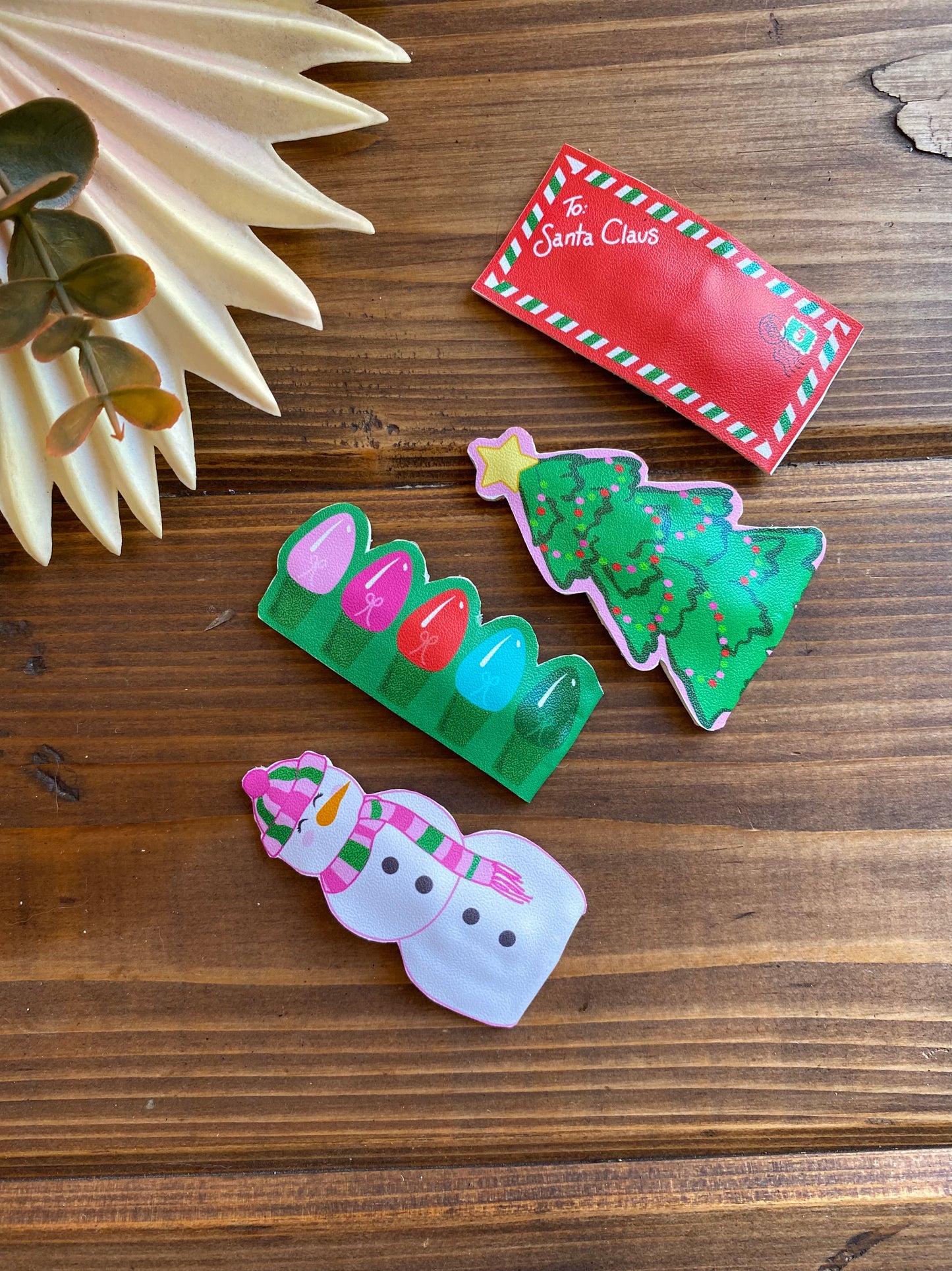 Holiday Snappie Hair Clips - LilaReneeCreations