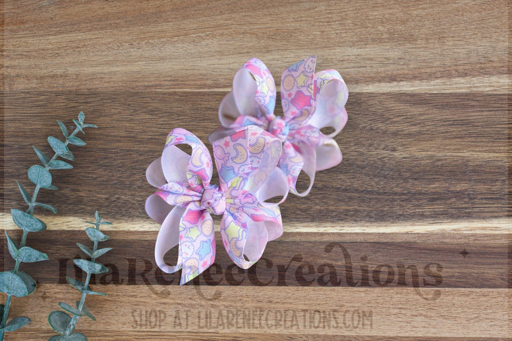 RTS Candy Shapes Lil Ann Hair Bows - LilaReneeCreations