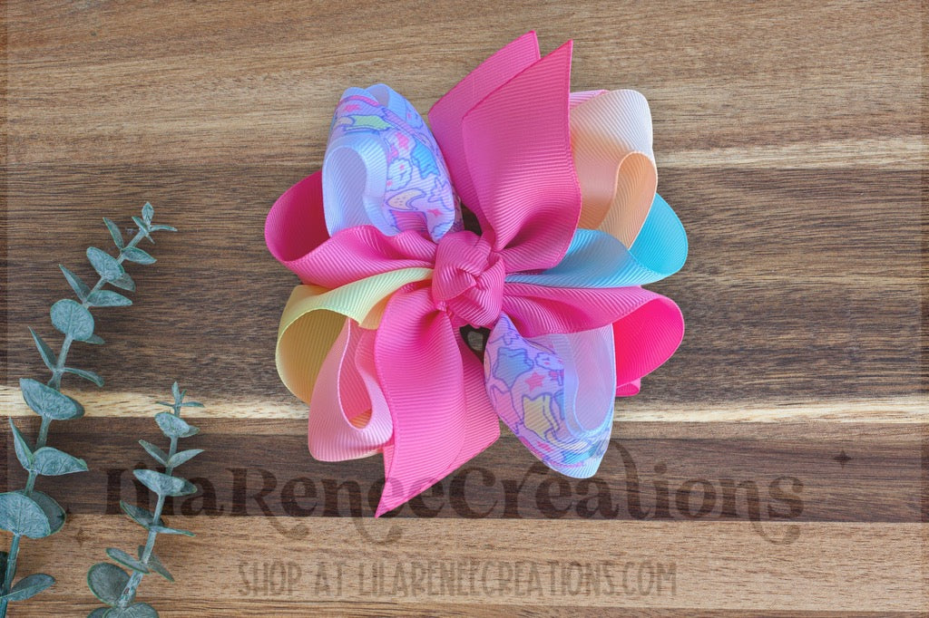 RTS Candy Shapes Hair Bows - LilaReneeCreations