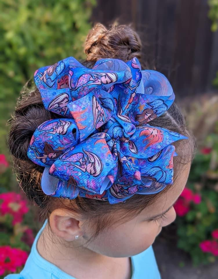 Deep Sea Friends Hair Bows - LilaReneeCreations