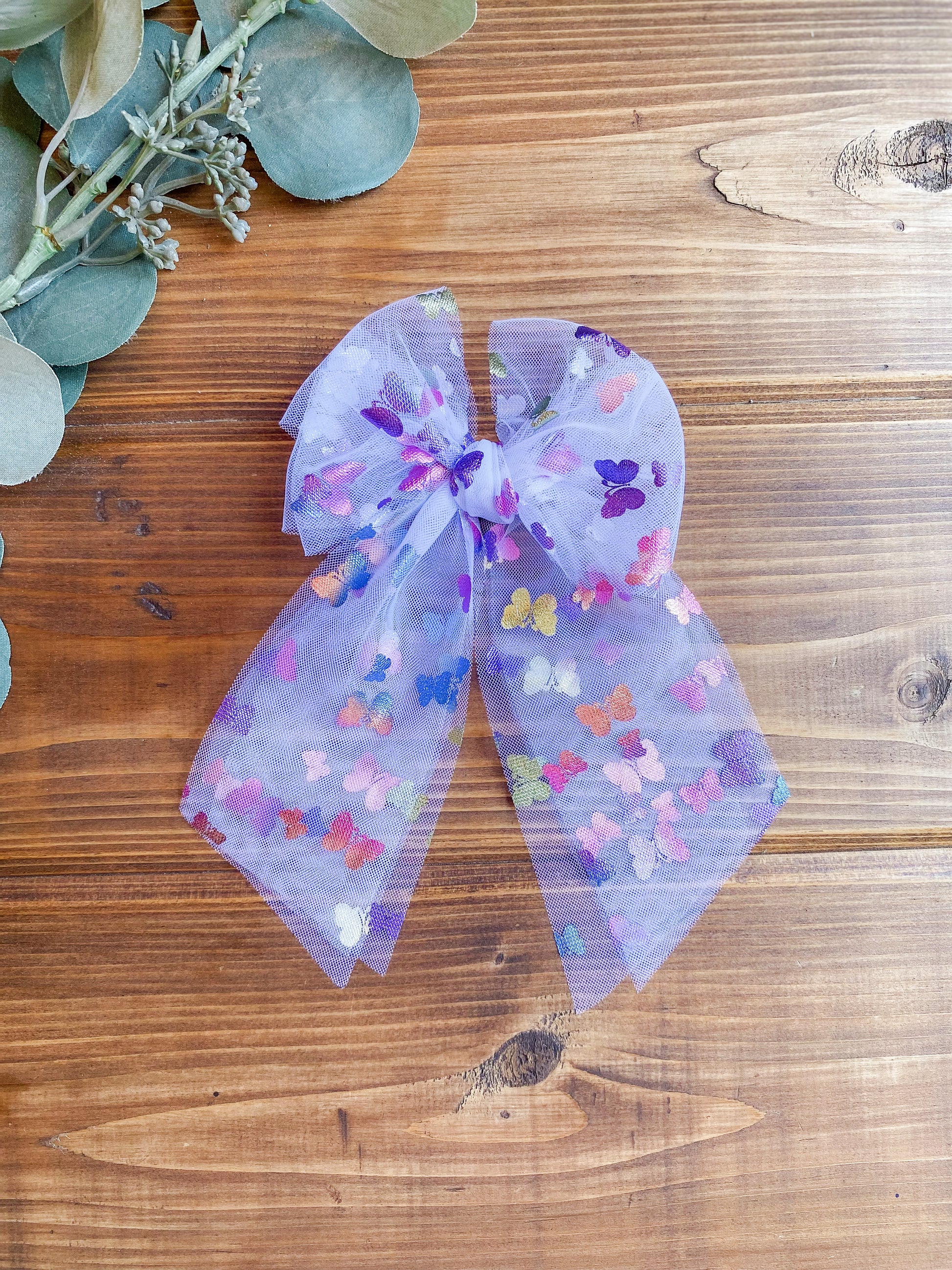 Holographic Butterfly Tulle Sterlings - LilaReneeCreations