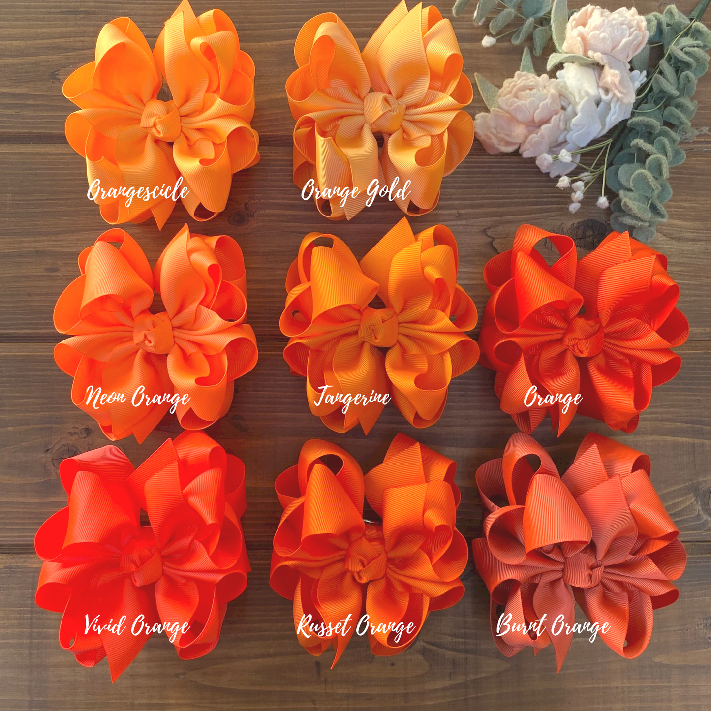 Neon Orange ~ Exclusive Solid RESTOCK - LilaReneeCreations