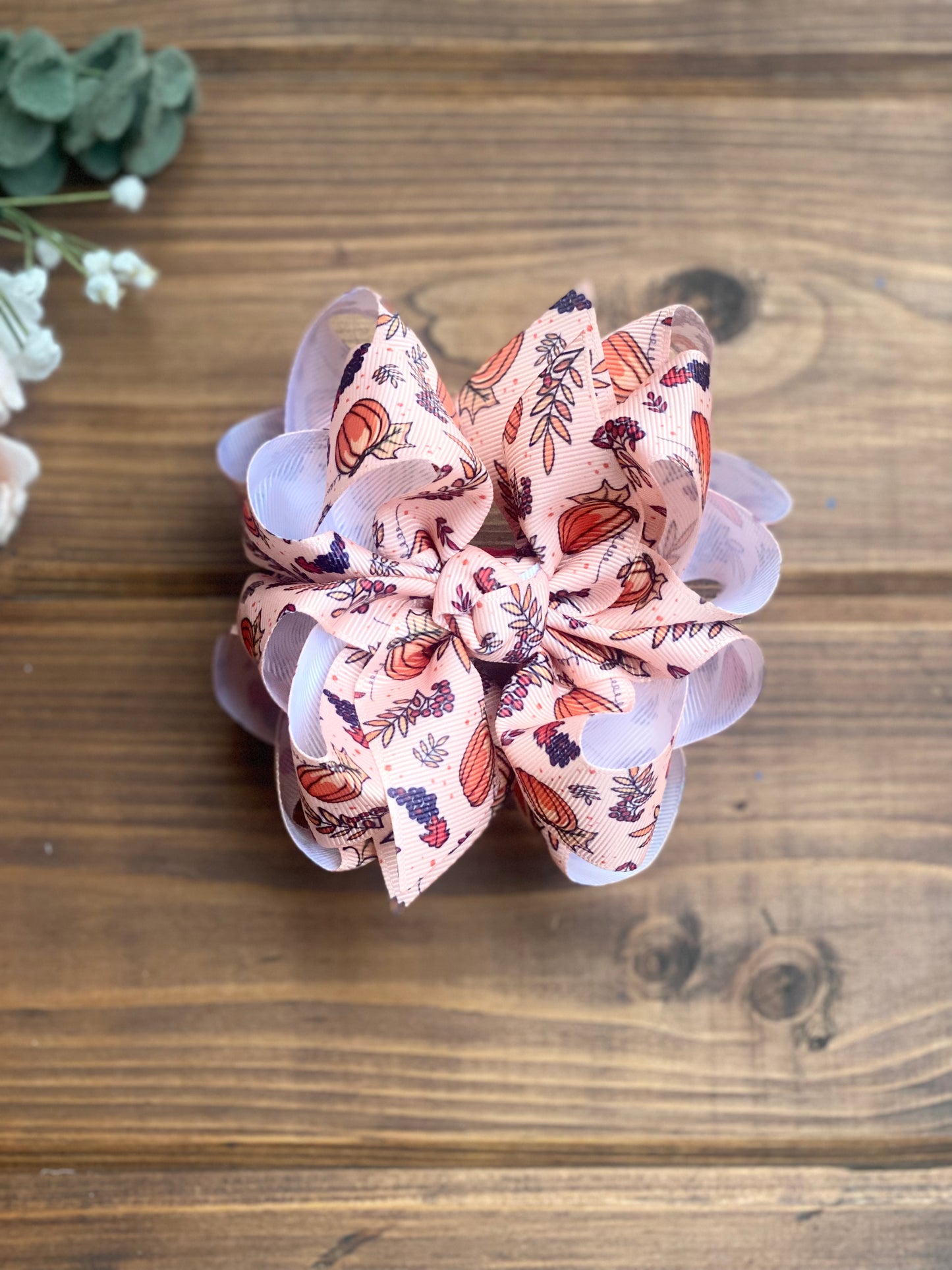 Autumn Harvest Hair Bows - LilaReneeCreations