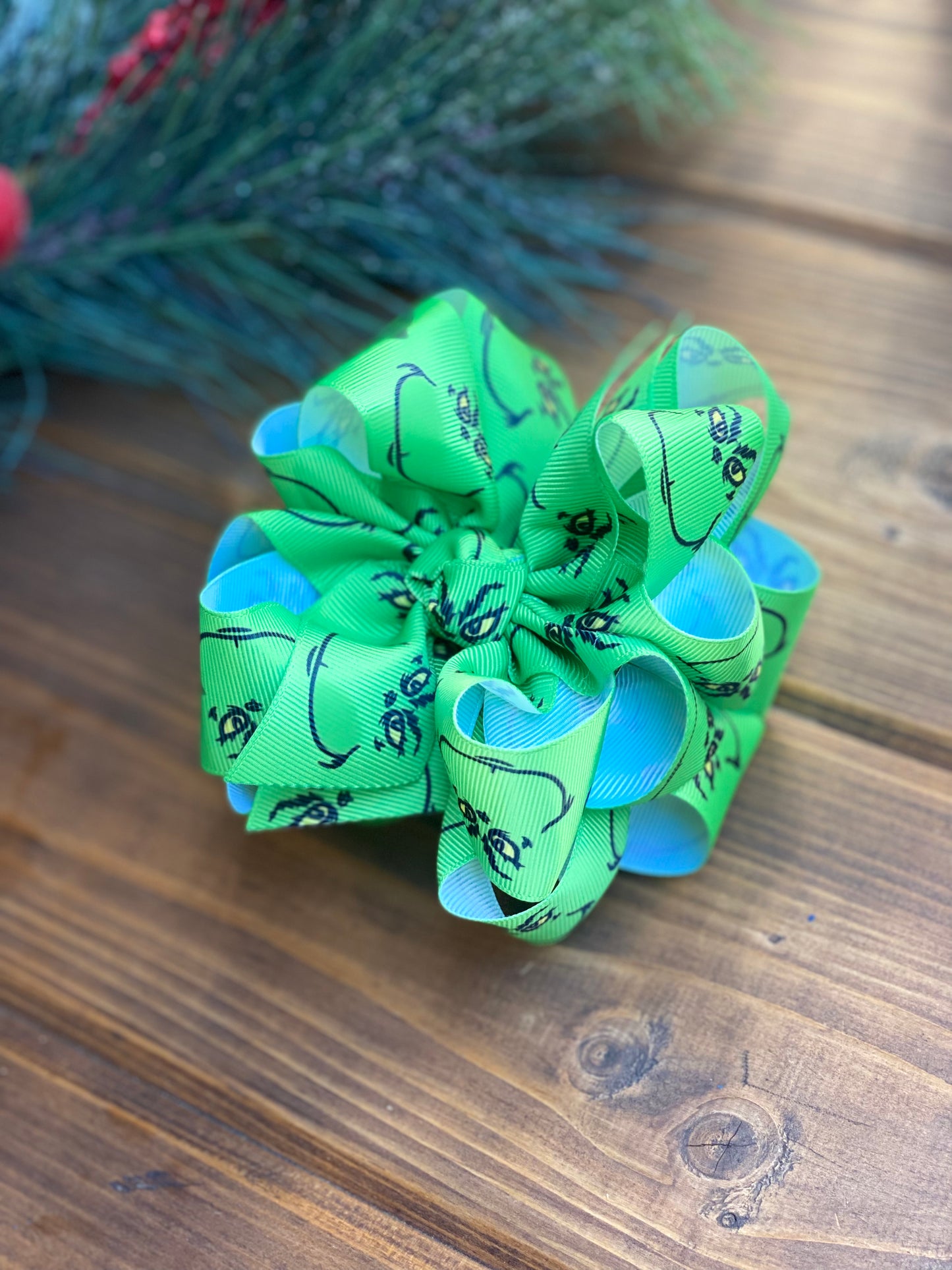 Mean Face Hair Bows - LilaReneeCreations