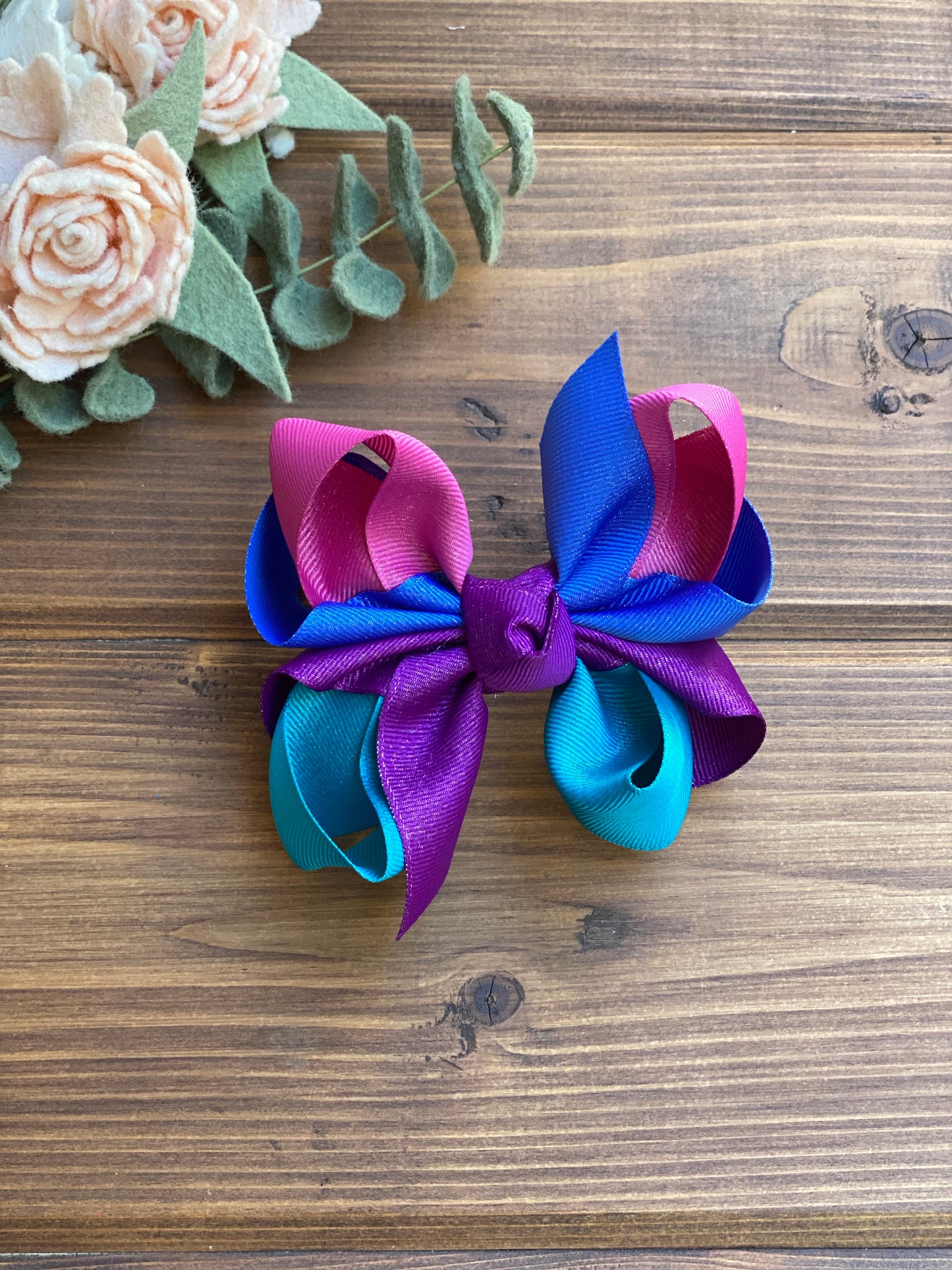 Basic Unicorn Party Multi Hair Bows - LilaReneeCreations