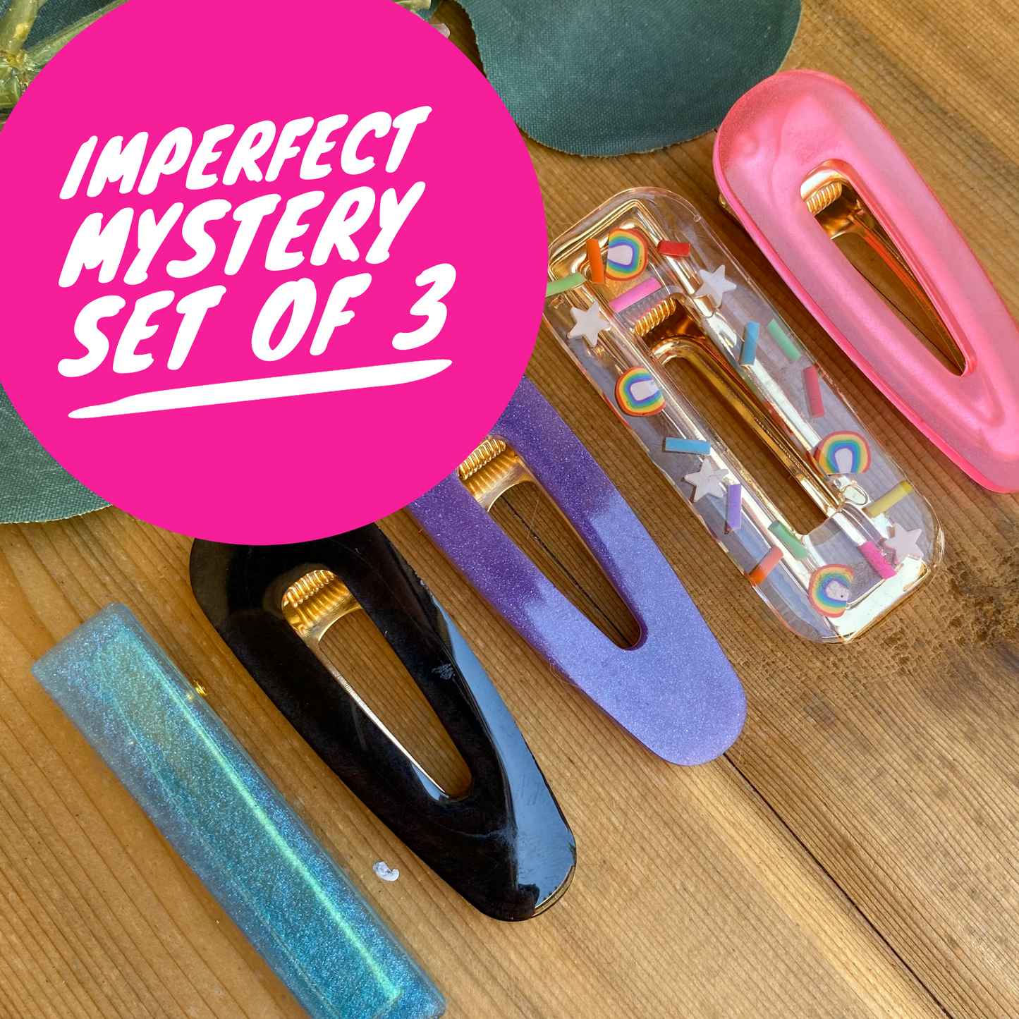 IMPERFECT Sierra Clips Mystery Sets of 3 - LilaReneeCreations