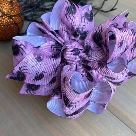 Creepy Spider Hair Bows - LilaReneeCreations