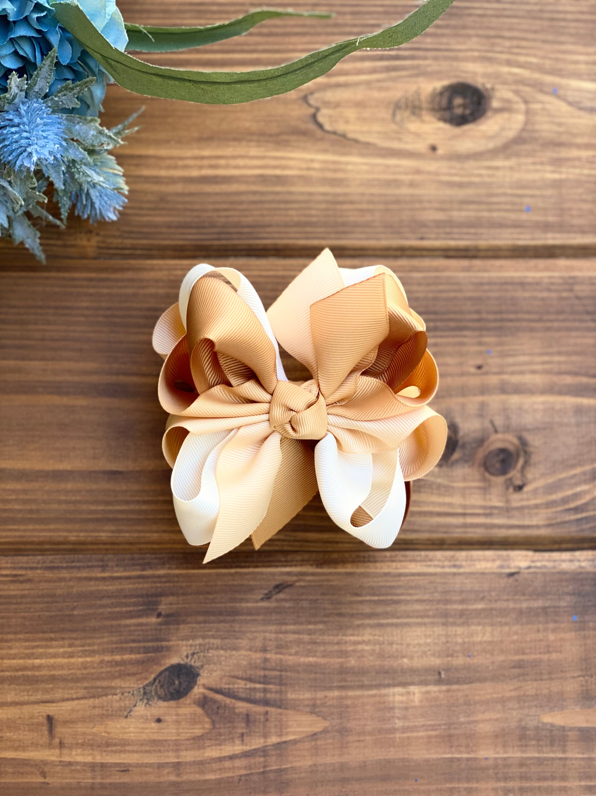 Golds Ombre Multi Hair Bows ~ NEW - LilaReneeCreations